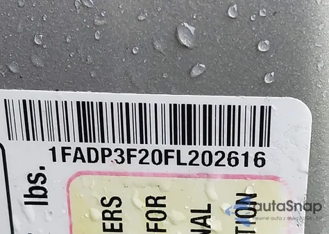 2015 Ford Focus Se z USA, uszkodzony, nr VIN 1FADP3F20FL202616